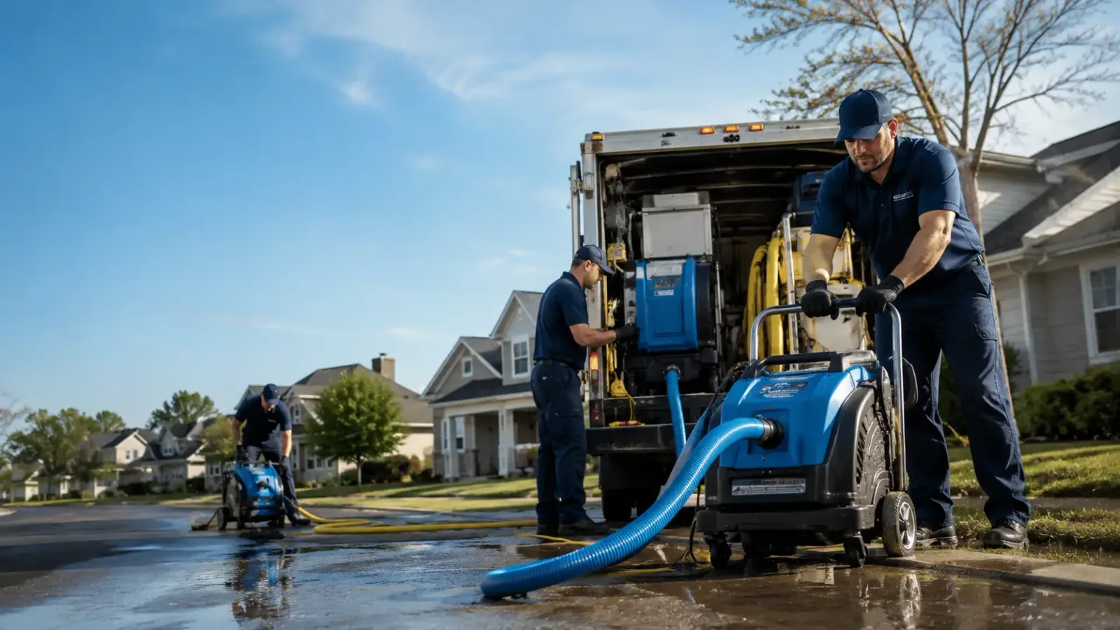 Flood Damage Cleanup in Pickstown, SD
